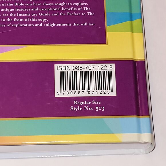 Thompson Chain Reference KJV Bible Kirkbride Style 513 Hardcover Red Letter VGUC - Picture 6 of 13